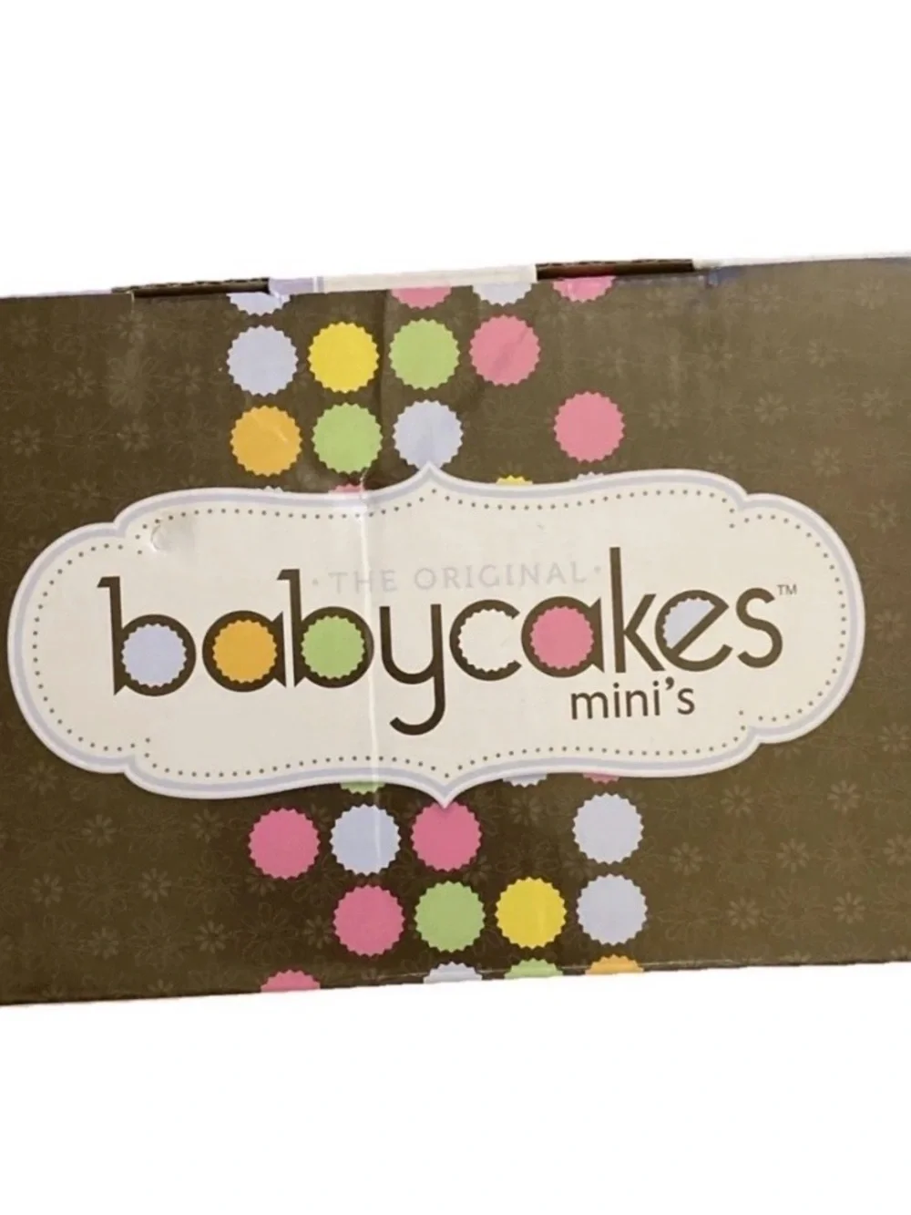 Never Opened Babycakes Mini Cake Pop Maker Purple Electric & Non-Stick Makes 9